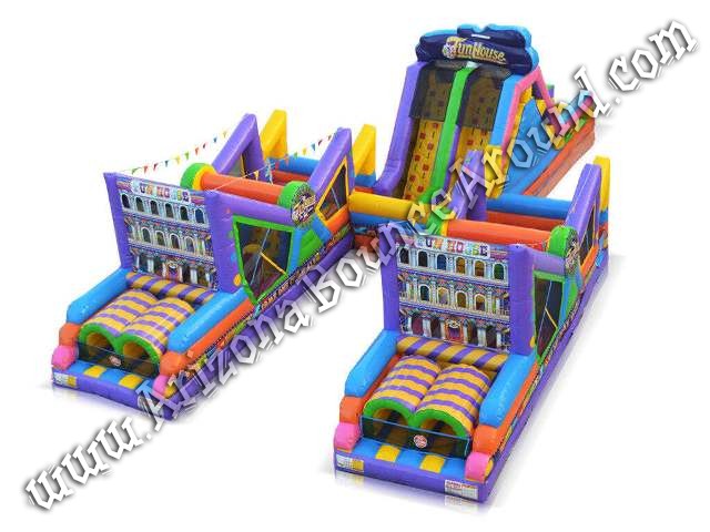 Inflatable Fun House Obstacle Course Rental Gilbert AZ